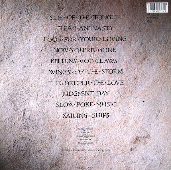 Whitesnake - Slip Of The Tongue