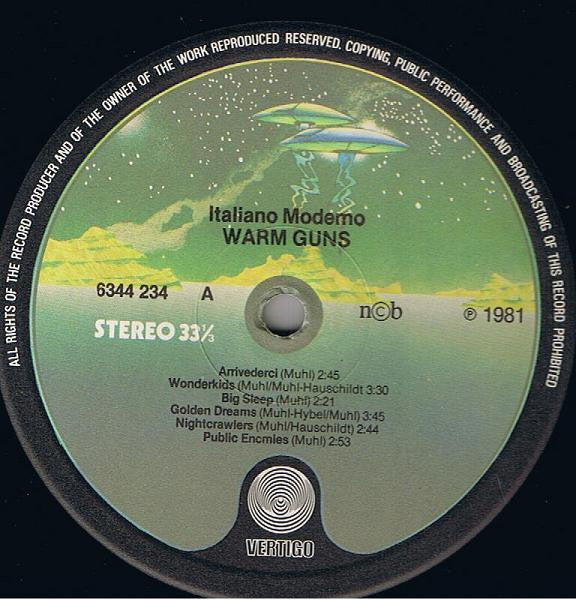 Warm Guns - Italiano Moderno