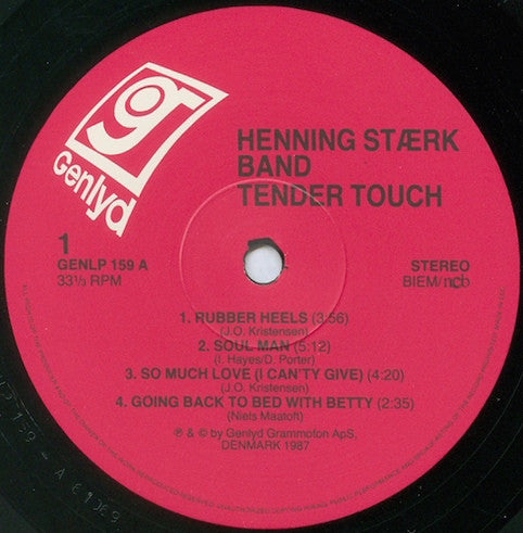 Henning Stærk Band ‎– Tender Touch