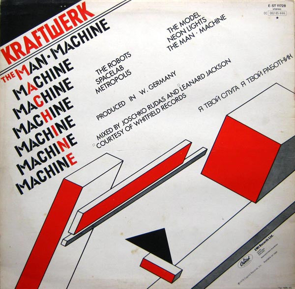 Kraftwerk ‎– Man machine
