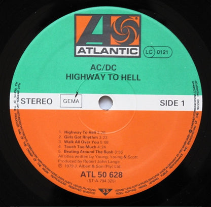 AC/DC - Highway To Hell - RecordPusher  