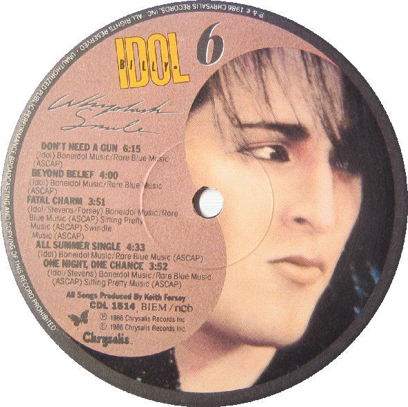 Idol, Billy - Whiplash Smile