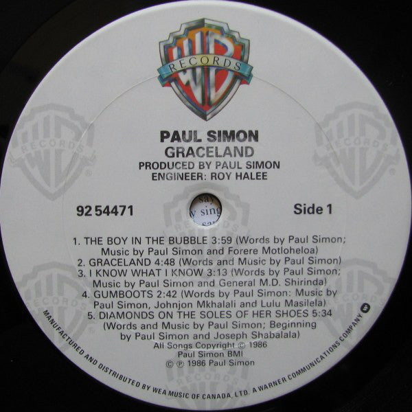 Simon, Paul - Graceland