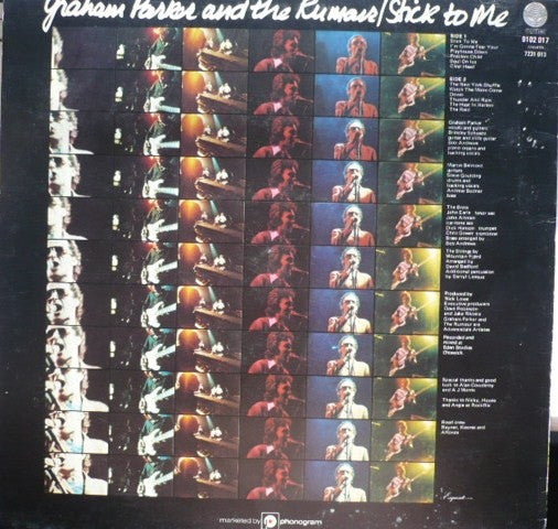 Graham Parker And The Rumour - Stick To Me