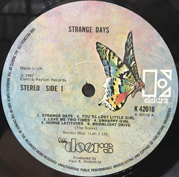 Doors - Strange Days - RecordPusher  