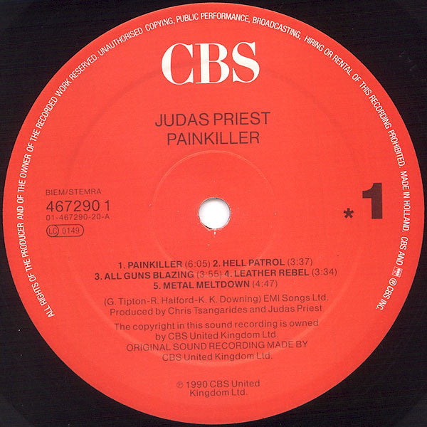 Judas Priest ‎– Painkiller