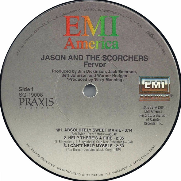Jason And The Scorchers ‎– Fervor