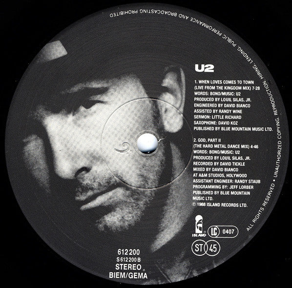 U2 - When Love Comes To Town