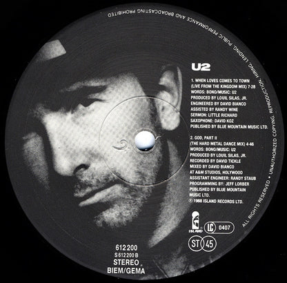 U2 - When Love Comes To Town