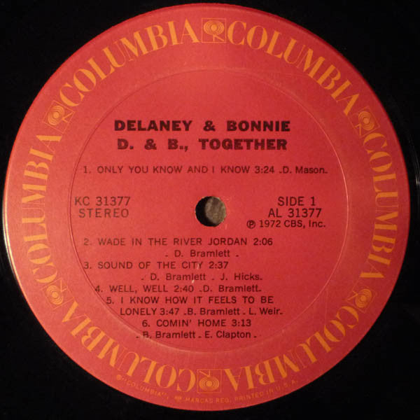Delaney & Bonnie - D. & B. Together