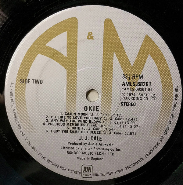 Cale, J.J. - Okie - RecordPusher  