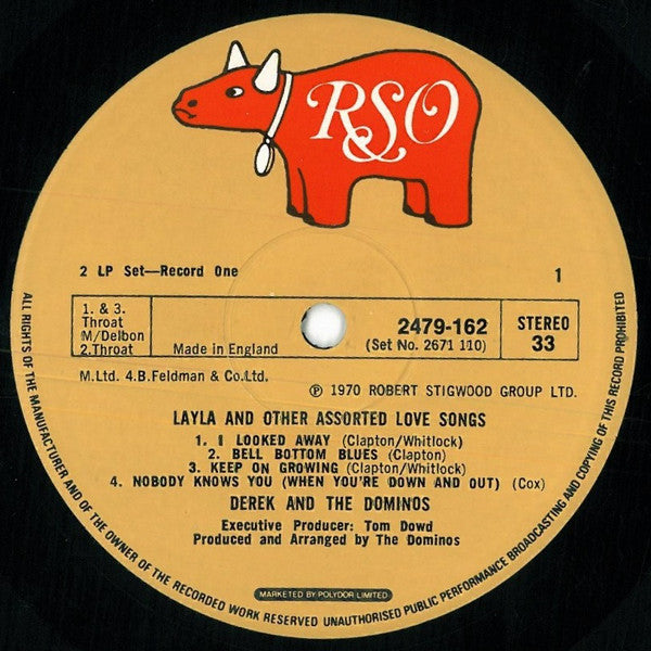 Derek & The Dominos - Layla And Other Assorted Love Songs