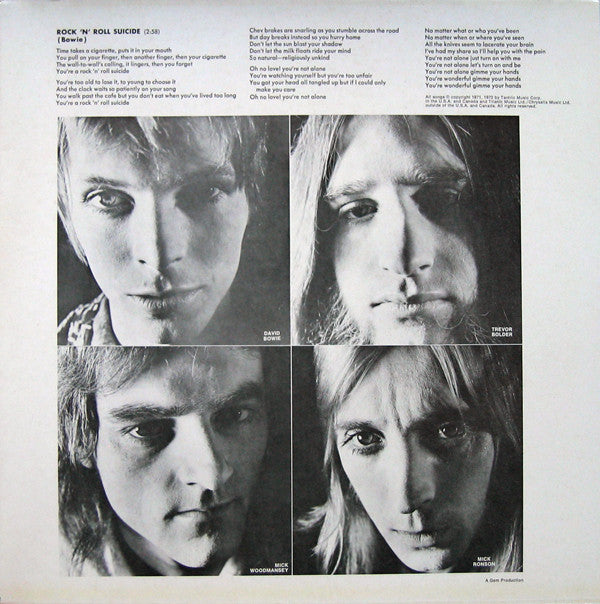 Bowie, David - The Rise And Fall Of Ziggy Stardust And The Spiders From Mars