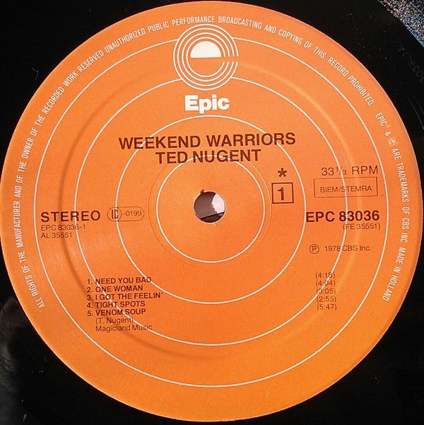 Nugent, Ted - Weekend Warriors