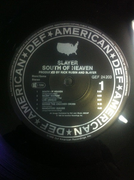 Slayer - South Of Heaven