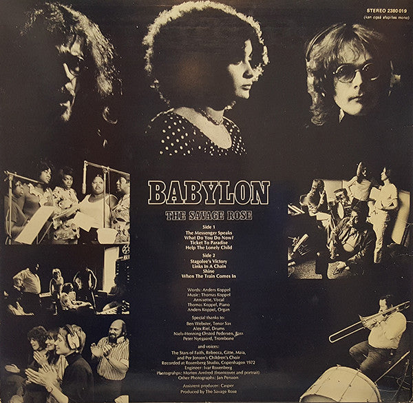 Savage Rose ‎– Babylon