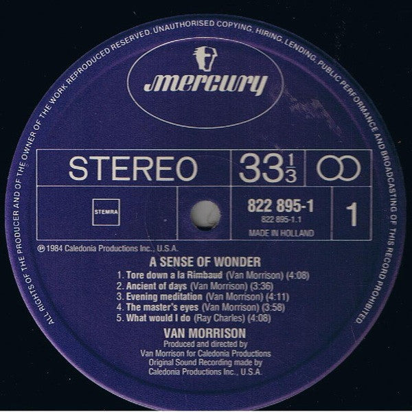 Morrison, Van - A Sense Of Wonder