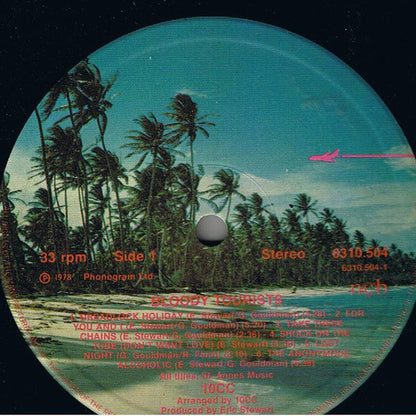 10cc ‎– Bloody Tourists
