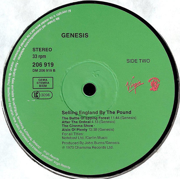 Genesis - A Trick Of The Tail