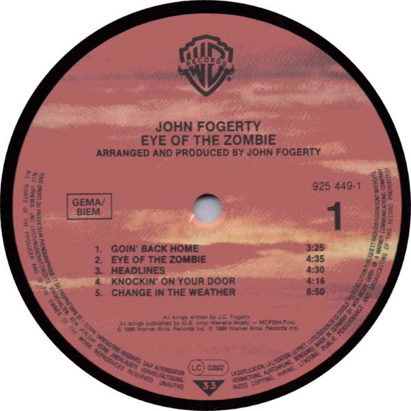 Fogerty, John - Eye Of The Zombie