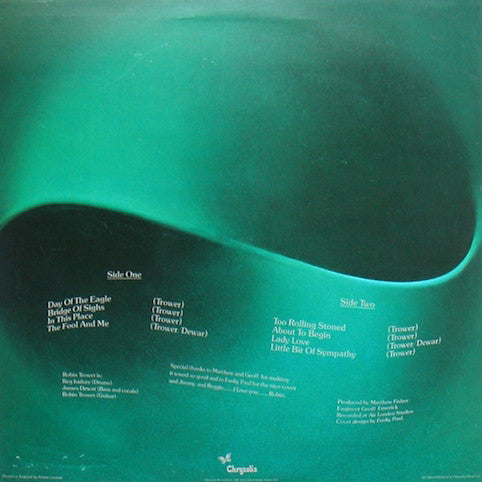 Trower, Robin ‎– Bridge Of Sighs
