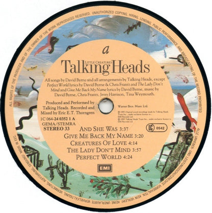 Talking Heads - Little Creatures