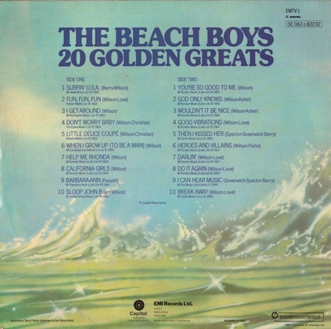 Beach Boys ‎– 20 Golden Greats