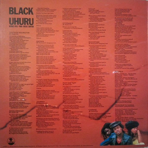 Black Uhuru - Red