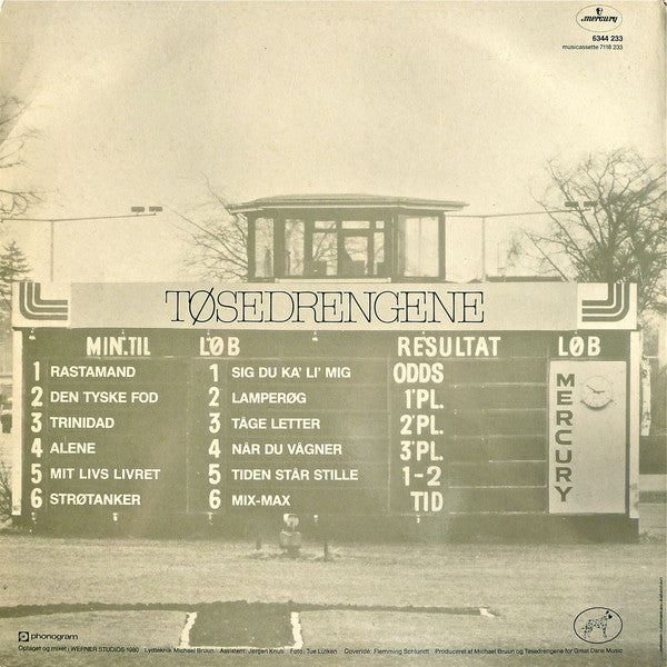Tøsedrengene ‎– Tiden Står Stille