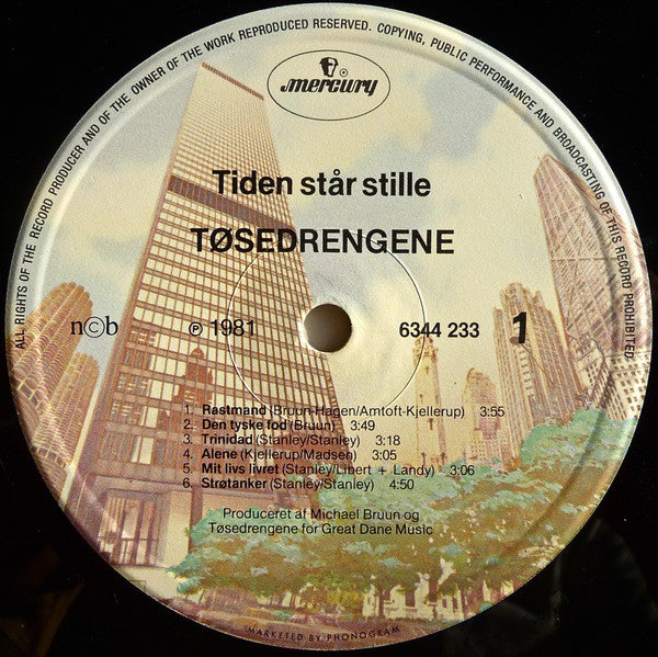 Tøsedrengene ‎– Tiden Står Stille