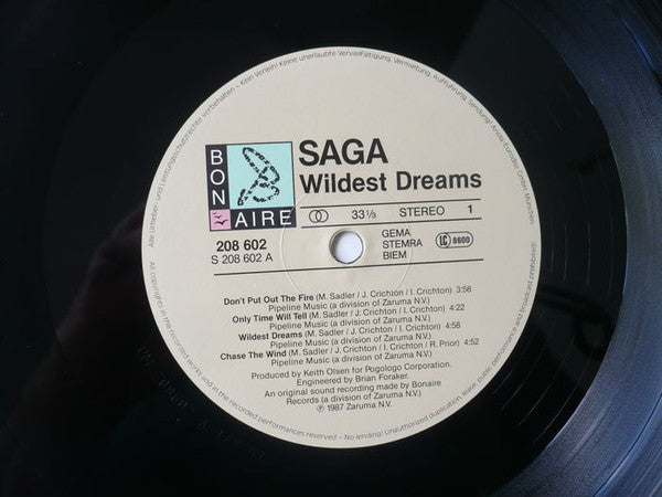 Saga ‎– Wildest Dreams