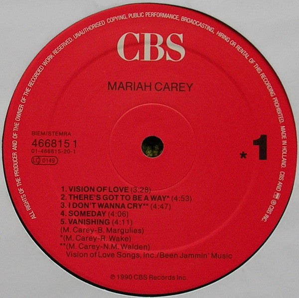 Carey, Mariah - Mariah Carey