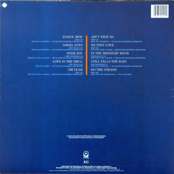 Roxy Music - The Atlantic Years 1973 - 1980