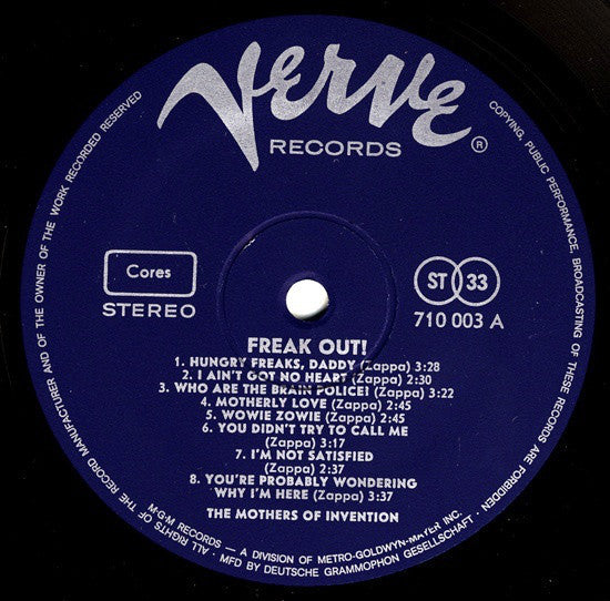 Mothers of Invention - Freak Out!