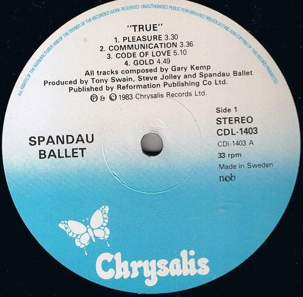 Spandau Ballet - True