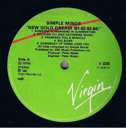Simple Minds - New Gold Dream
