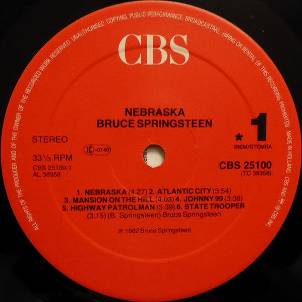Springsteen, Bruce - Nebraska