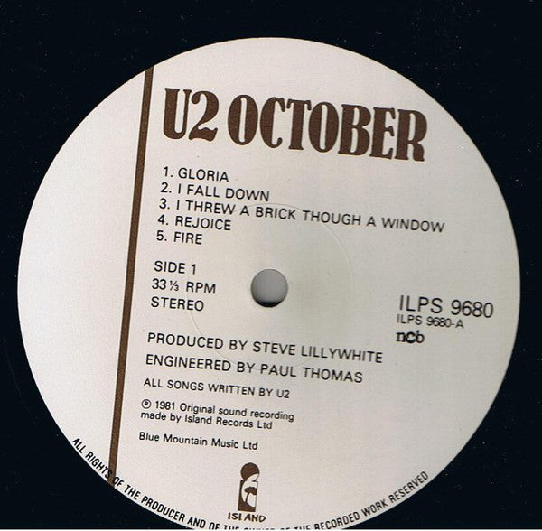 U2 - October