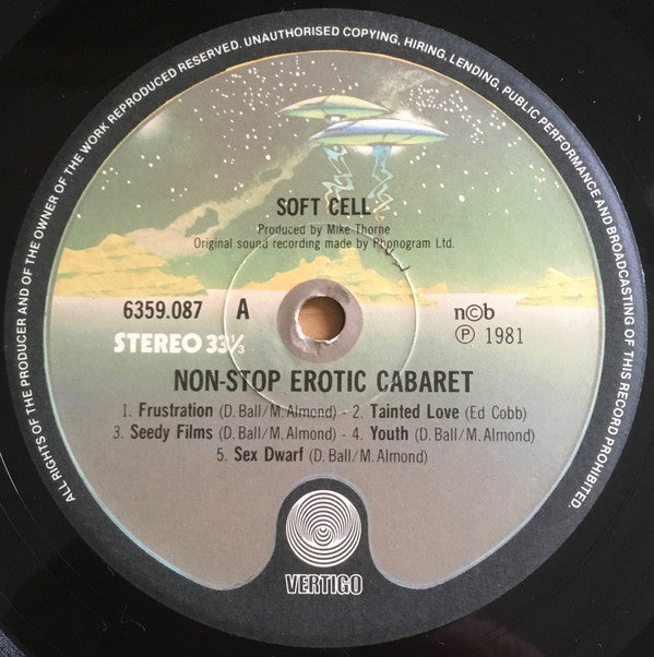Soft Cell - Non-Stop Erotic Cabaret
