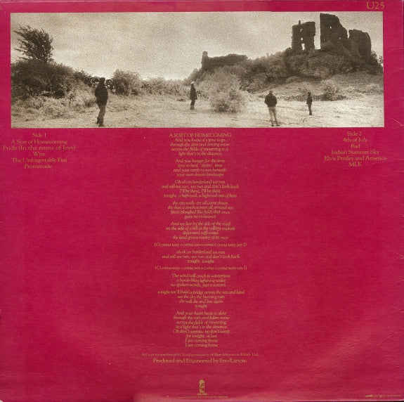 U2 - The Unforgettable Fire