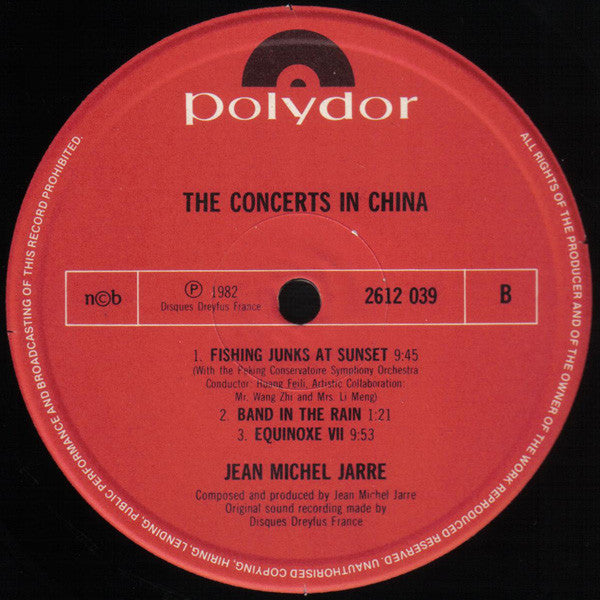 Jean-Michel Jarre ‎– The Concerts In China
