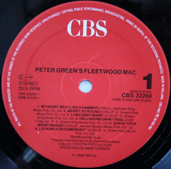 Fleetwood Mac - Peter Green's Fleetwood Mac