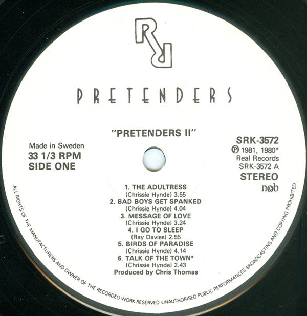 Pretenders - Pretenders II