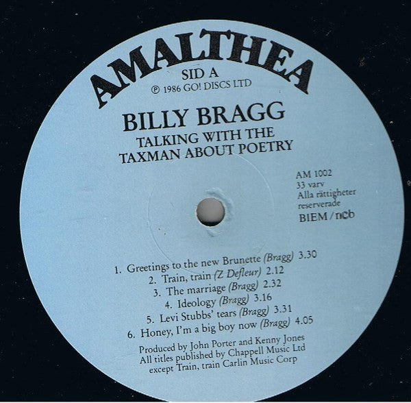 Billy Bragg - Talking With The Taxman About Poetry