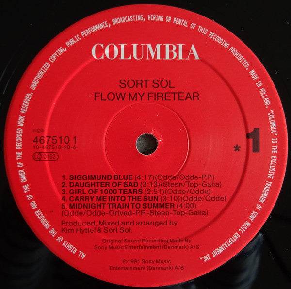 Sort Sol - Flow My Firetear