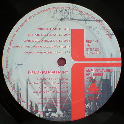 Alan Parsons Project - Ammonia Avenue