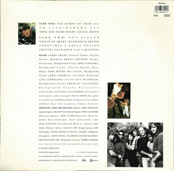 Mellencamp, John Cougar - Big Daddy