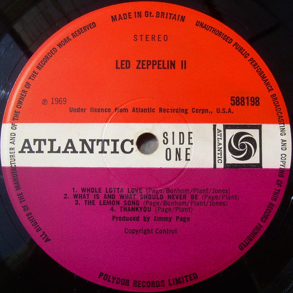 Led Zeppelin - Led Zeppelin II - RecordPusher  