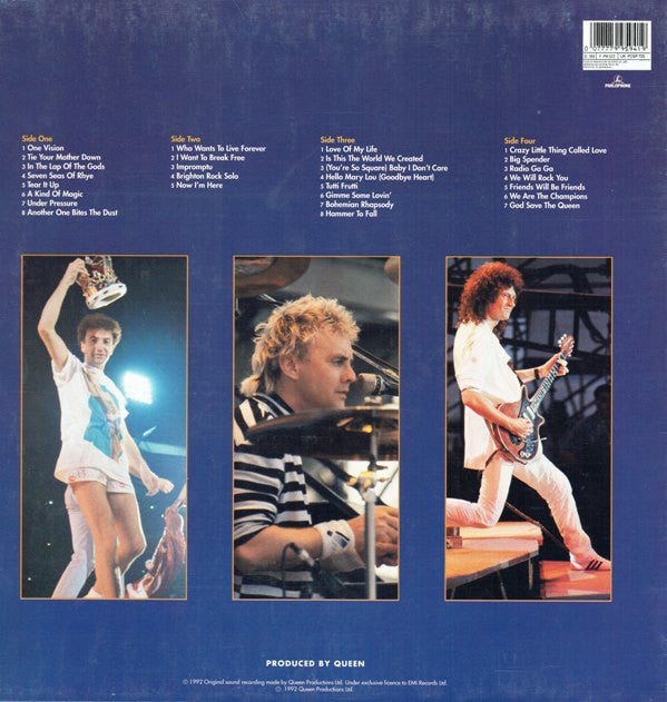 Queen ‎– Live At Wembley '86