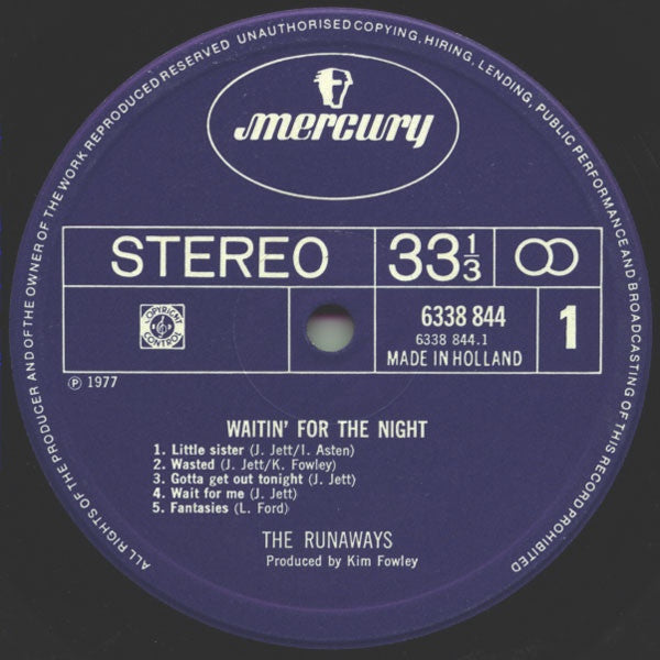 Runaways - Waitin' For The Night